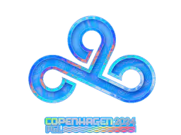 Sticker Cloud9 (Holo) | Copenhagen 2024 - Preço e onde comprar no CS2