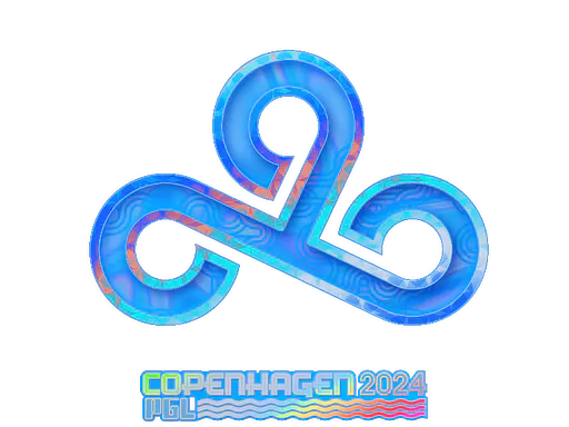 Sticker Cloud9 (Holo) | Copenhagen 2024 - Preço e onde comprar no CS2