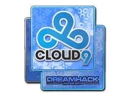 Sticker Cloud9 (Holo) | DreamHack 2014 - Preço e onde comprar no CS2