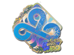 Sticker Cloud9 (Holo) | Rio 2022 - Preço e onde comprar no CS2