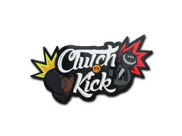 Sticker Clutch Or Kick - Preço e onde comprar no CS2