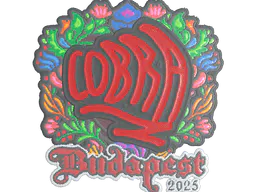 Sticker cobra (Embroidered) | Budapest 2025 - Preço e onde comprar no CS2