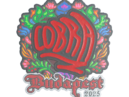 Sticker cobra (Embroidered) | Budapest 2025 - Preço e onde comprar no CS2