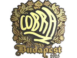 Sticker cobra (Gold) | Budapest 2025 - Preço e onde comprar no CS2