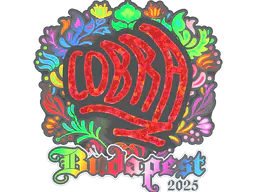 Sticker cobra (Holo) | Budapest 2025 - Preço e onde comprar no CS2