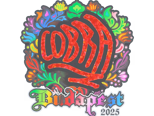 Sticker cobra (Holo) | Budapest 2025 - Preço e onde comprar no CS2