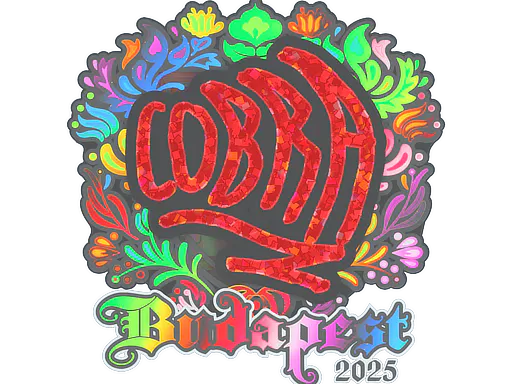 Sticker cobra (Holo) | Budapest 2025 - Preço e onde comprar no CS2