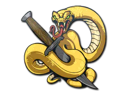 Sticker Coiled Strike - Preço e onde comprar no CS2