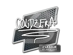 Sticker coldzera | Atlanta 2017 - Preço e onde comprar no CS2