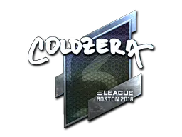 Sticker coldzera (Foil) | Boston 2018 - Preço e onde comprar no CS2