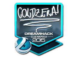 Sticker coldzera (Foil) | Cluj-Napoca 2015 - Preço e onde comprar no CS2