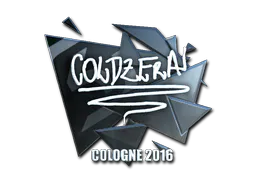 Sticker coldzera (Foil) | Cologne 2016 - Preço e onde comprar no CS2