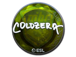 Sticker coldzera (Foil) | Katowice 2019 - Preço e onde comprar no CS2