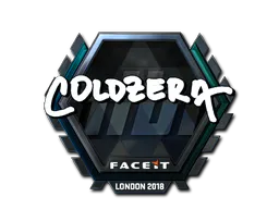 Sticker coldzera (Foil) | London 2018 - Preço e onde comprar no CS2