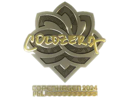 Sticker coldzera (Gold) | Copenhagen 2024 - Preço e onde comprar no CS2