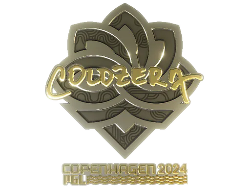 Sticker coldzera (Gold) | Copenhagen 2024 - Preço e onde comprar no CS2