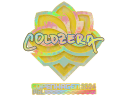 Sticker coldzera (Holo) | Copenhagen 2024 - Preço e onde comprar no CS2