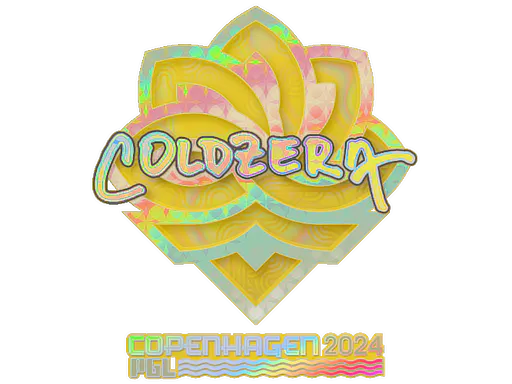 Sticker coldzera (Holo) | Copenhagen 2024 - Preço e onde comprar no CS2