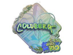 Sticker coldzera (Holo) | Rio 2022 - Preço e onde comprar no CS2