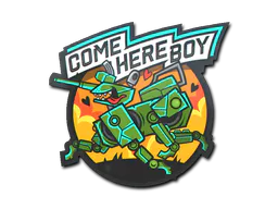 Sticker Come Here Boy - Preço e onde comprar no CS2
