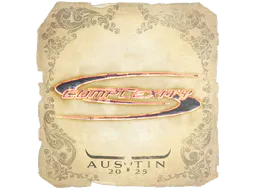 Sticker Complexity Gaming | Austin 2025 - Preço e onde comprar no CS2