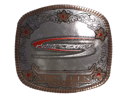 Sticker Complexity Gaming (Foil) | Austin 2025 - Preço e onde comprar no CS2