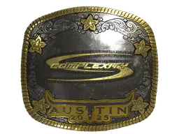 Sticker Complexity Gaming (Gold) | Austin 2025 - Preço e onde comprar no CS2