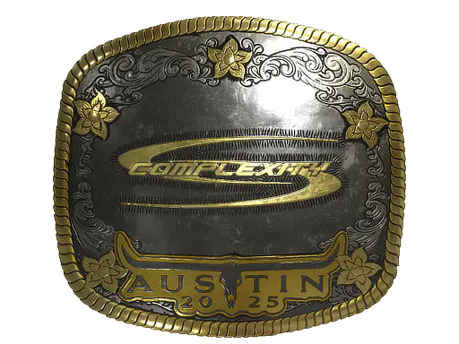 Sticker Complexity Gaming (Gold) | Austin 2025 - Preço e onde comprar no CS2