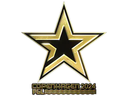 Sticker Complexity Gaming (Gold) | Copenhagen 2024 - Preço e onde comprar no CS2