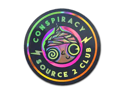 Sticker Conspiracy Club (Holo) - Preço e onde comprar no CS2