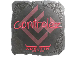 Sticker controlez (Foil) | Austin 2025 - Preço e onde comprar no CS2