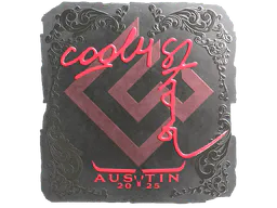 Sticker cool4st (Foil) | Austin 2025 - Preço e onde comprar no CS2