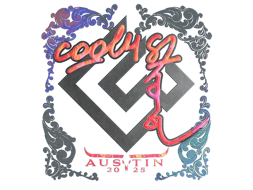 Sticker cool4st (Holo) | Austin 2025 - Preço e onde comprar no CS2