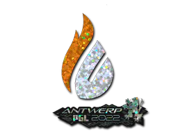 Sticker Copenhagen Flames (Glitter) | Antwerp 2022 - Preço e onde comprar no CS2