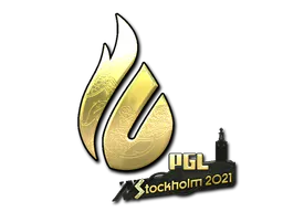 Sticker Copenhagen Flames (Gold) | Stockholm 2021 - Preço e onde comprar no CS2