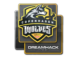 Sticker Copenhagen Wolves | DreamHack 2014 - Preço e onde comprar no CS2