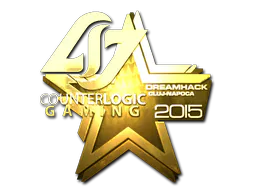 Sticker Counter Logic Gaming (Gold) | Cluj-Napoca 2015 - Preço e onde comprar no CS2
