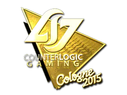 Sticker Counter Logic Gaming (Gold) | Cologne 2015 - Preço e onde comprar no CS2