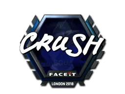 Sticker crush (Foil) | London 2018 - Preço e onde comprar no CS2