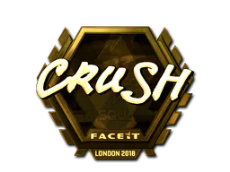 Sticker crush (Gold) | London 2018 - Preço e onde comprar no CS2