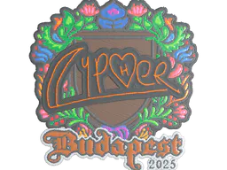 Sticker Cypher (Embroidered) | Budapest 2025 - Preço e onde comprar no CS2