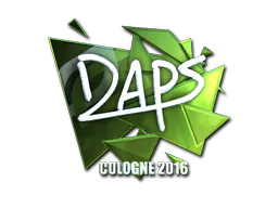 Sticker daps (Foil) | Cologne 2016 - Preço e onde comprar no CS2