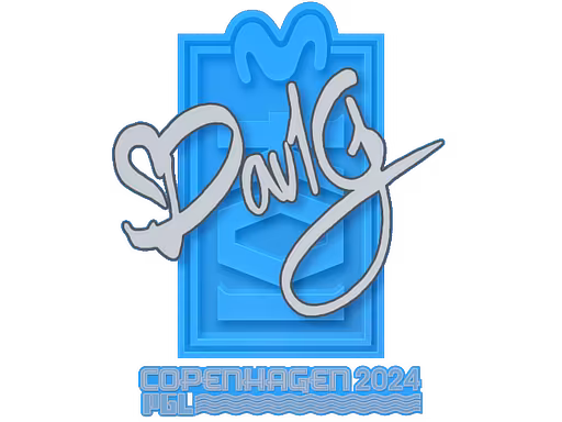 Sticker dav1g | Copenhagen 2024 - Preço e onde comprar no CS2