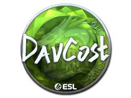 Sticker DavCost (Foil) | Katowice 2019 - Preço e onde comprar no CS2