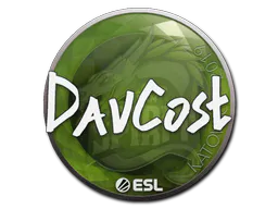 Sticker DavCost | Katowice 2019 - Preço e onde comprar no CS2