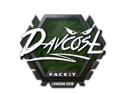 Sticker DavCost | London 2018 - Preço e onde comprar no CS2