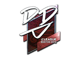 Sticker DD (Foil) | Boston 2018 - Preço e onde comprar no CS2