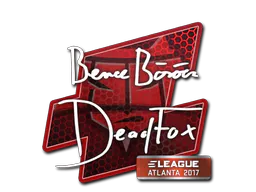 Sticker DeadFox | Atlanta 2017 - Preço e onde comprar no CS2