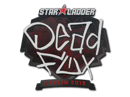 Sticker DeadFox | Berlin 2019 - Preço e onde comprar no CS2