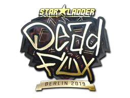 Sticker DeadFox (Gold) | Berlin 2019 - Preço e onde comprar no CS2
